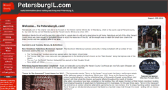 Desktop Screenshot of petersburgil.com