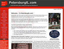 Tablet Screenshot of petersburgil.com